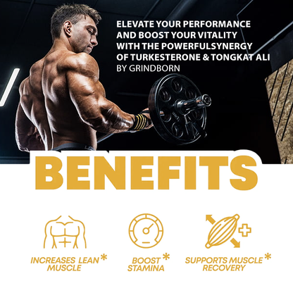 Turkesterone + Tongkat Ali 1000mg