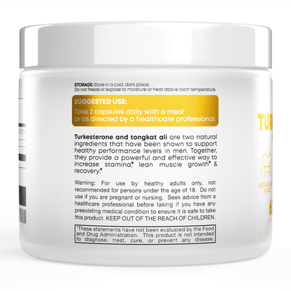 Turkesterone + Tongkat Ali 1000mg
